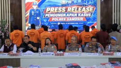 Polres Samosir Ungkap Kasus Narkotika, Pembalakan Liar dan Pemerasan