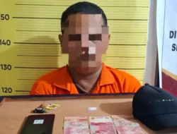 Polres Taput Tangkap Pria Diduga Pengedar Sabu Disimpan di Dalam Topi