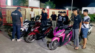 Polsek Buntu Pane Sergap Puluhan Remaja Diduga Hendak Balap Liar