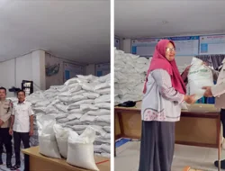 Polsek Sungai Kanan Kawal Penyaluran 111 Ton Beras Bulog