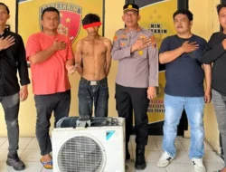 Polsek Talawi Amankan Pelaku Pencurian Outdoor AC Milik Telkomsel