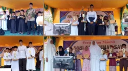 SDN 04 Asam Jawa Torgamba Peringati Maulid Nabi 1448 H, Tanamkan Keteladanan Akhlak Sejak Dini