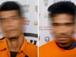 Sat Reskrim Polres Pelabuhan Belawan Tangkap Dua Pelaku Pencurian Mesin Kapal