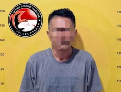 Satres Narkoba Polres Asahan Amankan Kurir Sabu 1,5 Kg di Silau Laut