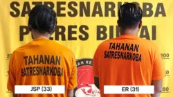 Satresnarkoba Polres Binjai Tangkap Dua Pengedar dan Amankan Barang Bukti Sabu