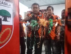 Ketua PAC PP Pancur Batu Hadiri Peresmian Sekretariat PR PP Desa Sembahe Baru
