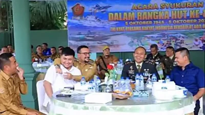 Bupati Labusel Hadiri Peringatan  HUT Ke-81 Tentara Nasional Indonesia
