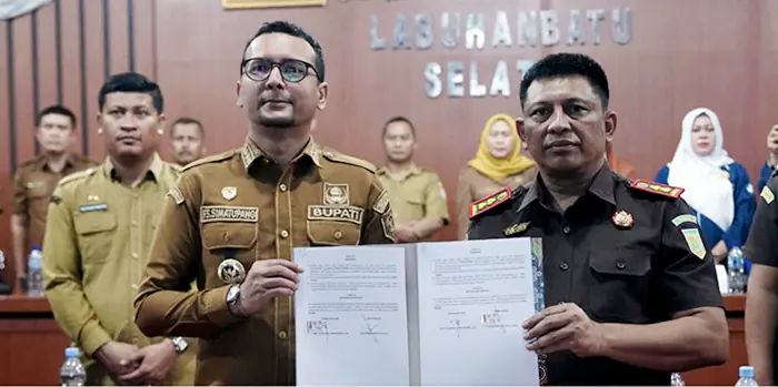 Bupati Labusel Tandatangani MoU Jaksa Sahabat Pendidik