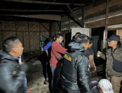 Polres Karo Gerebek Lokasi Diduga Sarang Narkoba di Berastagi
