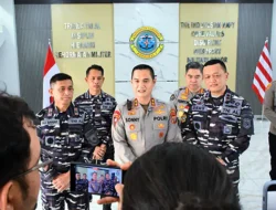 Kapolda Sumut Sambangi Kodaeral I Belawan, Kolaborasi Jaga Kekondusifan Wilayah