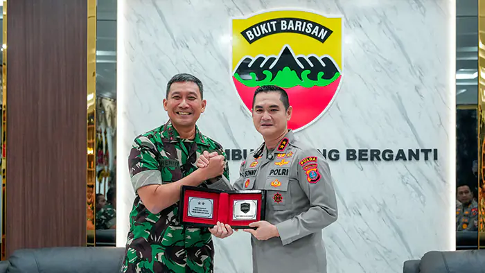 Kapolda Sumut Silaturahmi ke Kodam