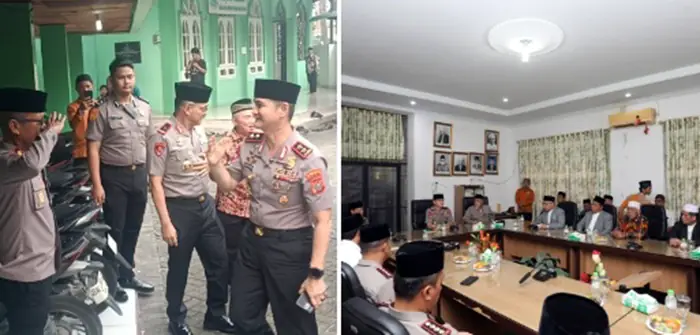 Kapolsek Medan Timur Kompol Raymond GM Hutagalung Dampingi Kapoldasu Silaturahmi ke MUI Sumut