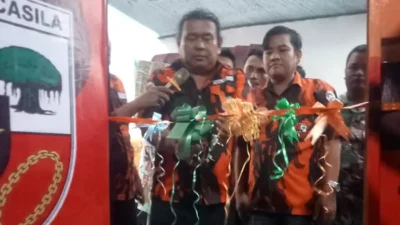 Ketua PAC PP Pancur Batu Hadiri Peresmian Sekretariat PR PP Desa Sembahe Baru