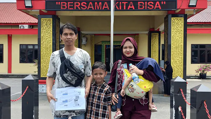 Pelaku Penipuan Penjual Mesin Cuci Dilaporkan ke SPKT Polres Pelabuhan Belawan