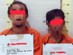 Polres Tapteng Tangkap Dua Terduga Pengedar Sabu di Sarudik
