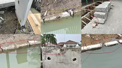 Proyek Drainase Rp6,9 Miliar di Medan Marelan Diduga Menggunakan Material U-Ditch Bermutu Rendah
